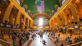 Walking Tour of Grand Central Terminal — New York City 【4K】🇺🇸 [upl. by Kora619]