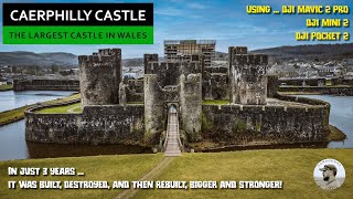 Caerphilly Castle  The Largest in Wales 2nd in Britain [upl. by Zippora851]