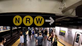 ⁴ᴷ The Busiest NYC Subway Station Times Square–42nd StreetPort Authority Bus Terminal [upl. by Hadihsar]