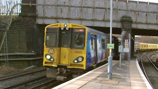 Half an Hour at 216  Birkenhead North Station 1022017  Class 507 508 terminus [upl. by Daberath]