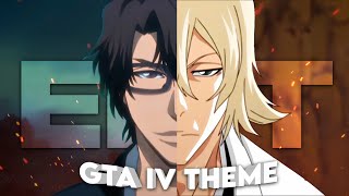 Aizen x Urahara  GTA IV Theme Edit [upl. by Yand953]